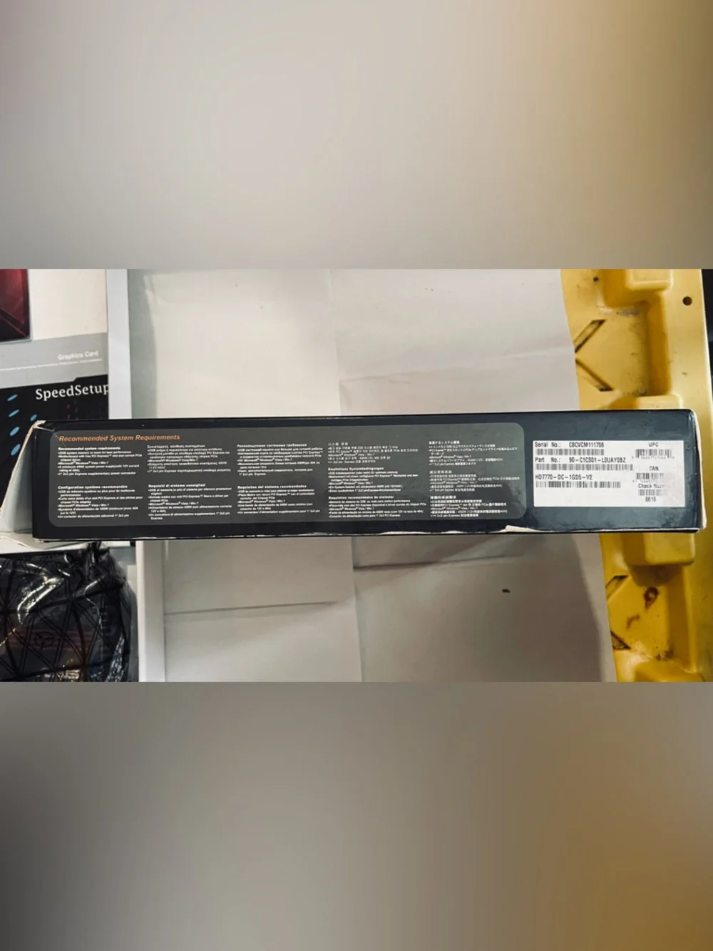 ASUS Radeon HD 7770 DirectCU graphics card.